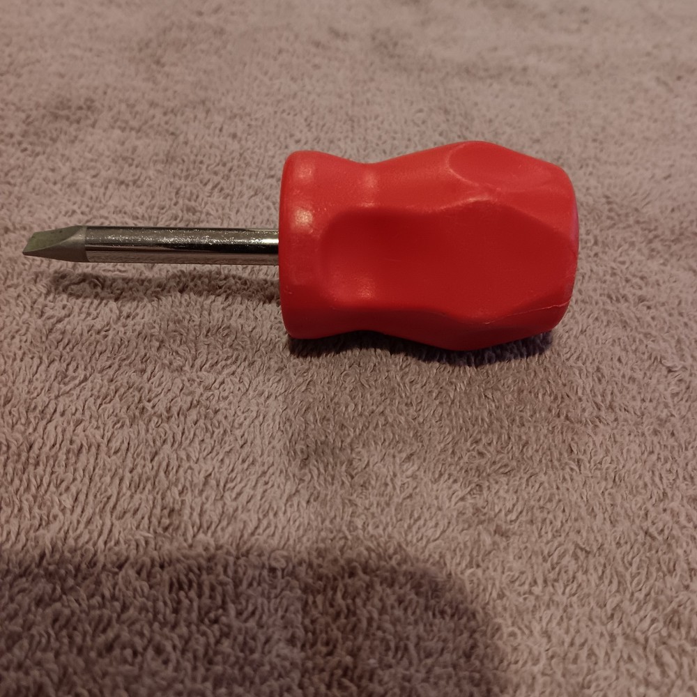 Snap-On SHD1 Stubby Screwdriver Red