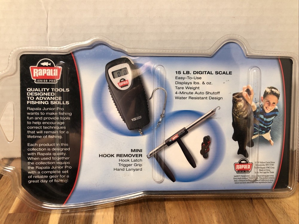 Rapala 15 LB. Digital Scale & Mini Hook Remover (Brand New)
