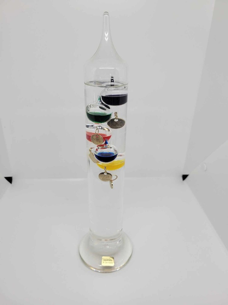VINTAGE GALILEO THERMOMETER 11"
