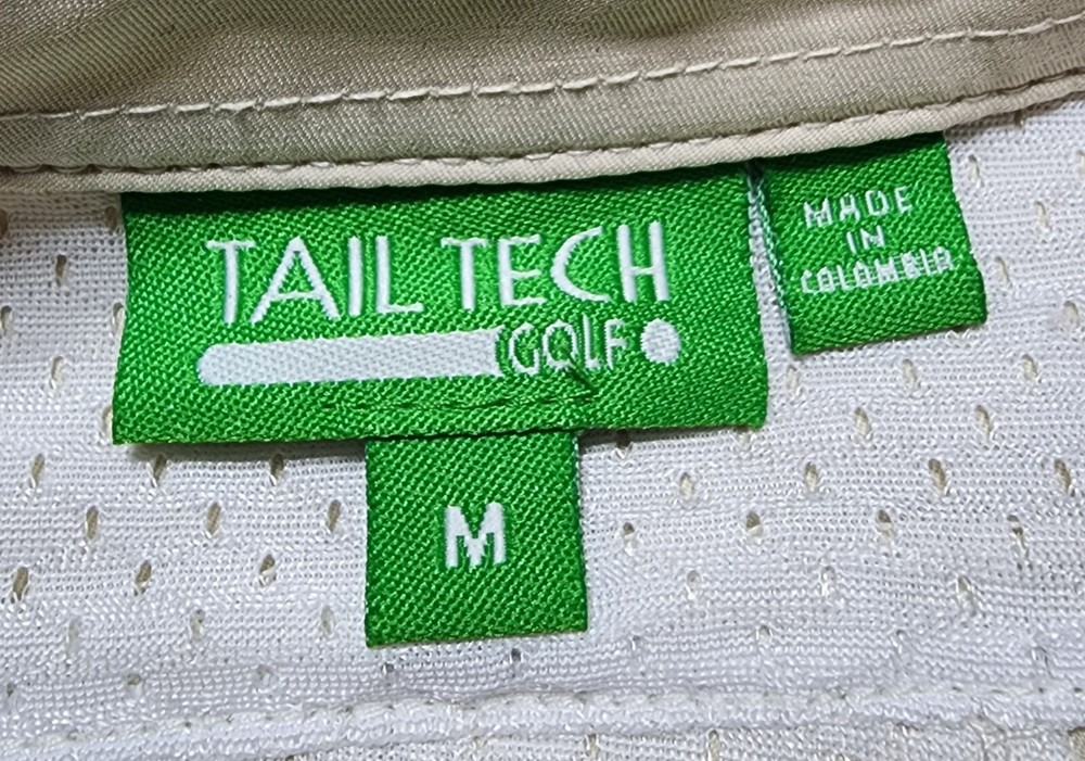 NWT Tail Tech Vented Golf Shirt Vest Jacket Removable Sleeves Size Med *Defect*