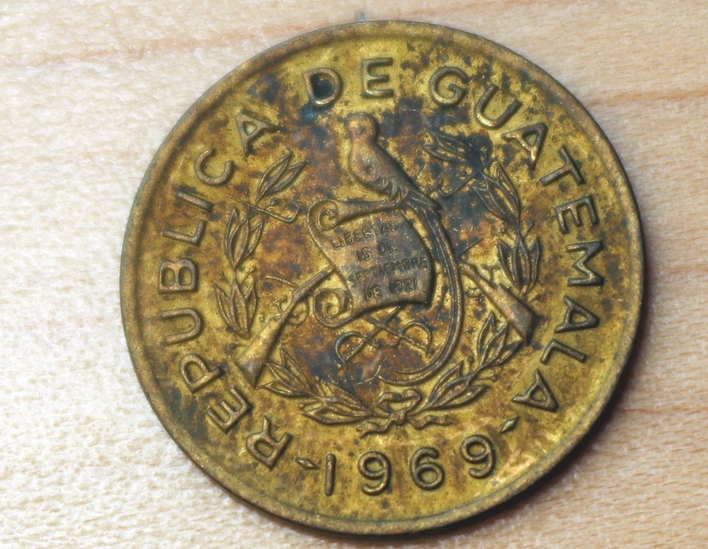 1969 Guatemala 1 Centavo
