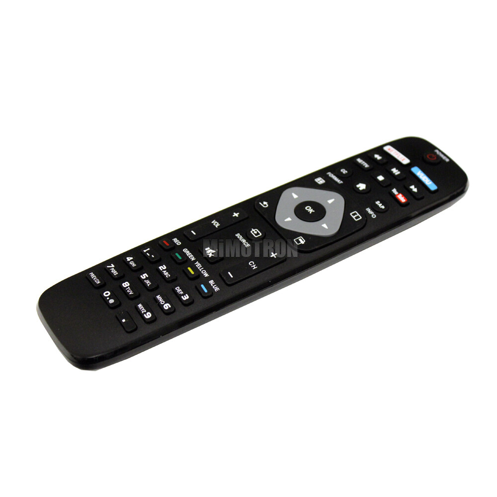 Generic Philips NH500UP 4K UHD Smart TV Remote Control