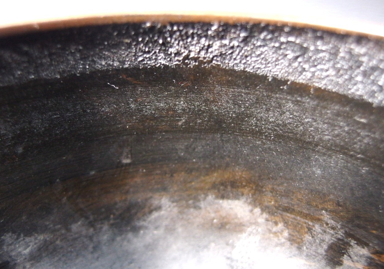 or25123 JAPANESE BUDDHIST SINGING BOWL ORIN GONG 5.1 inch 13 cm Width VINTAGE