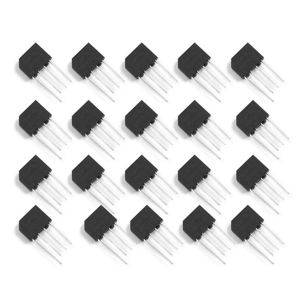 20Pcs KBP310 Bridge Rectifier Diode Single Phase, 1000 V/3A,Full Wave 3 Amp 100