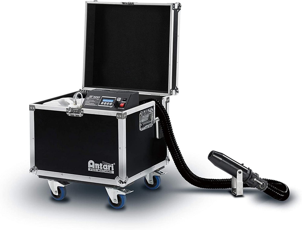 Antari S-500 Adjustable High Output Snow Machine with Integrated Road Case