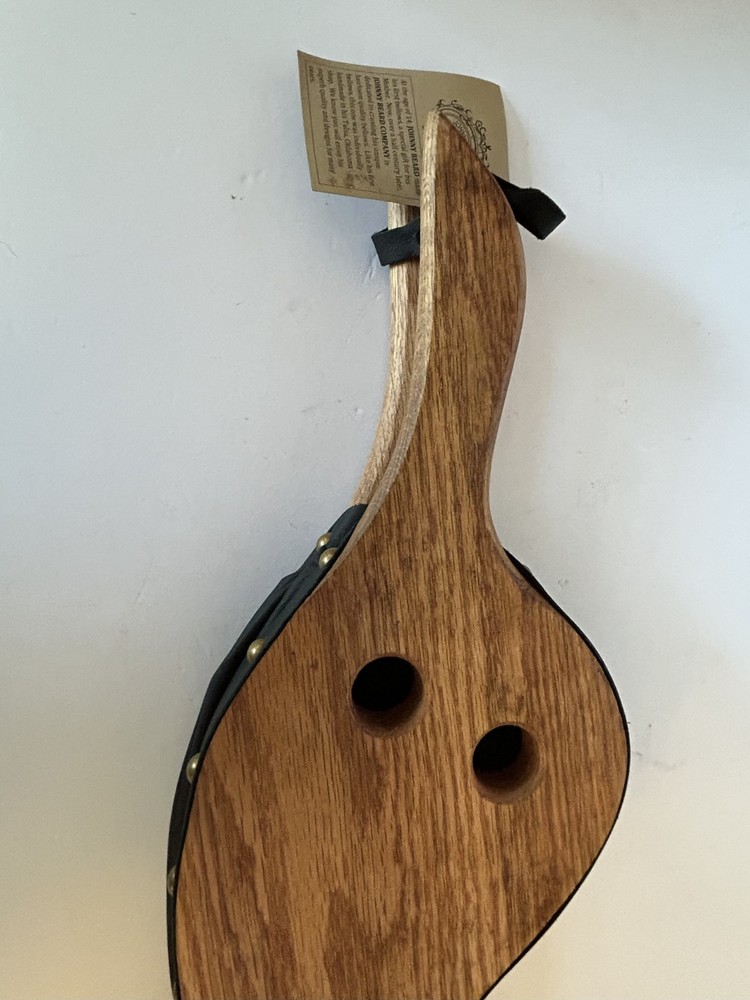 NEW - Johnny Beard Bellow - Solid Wood with Leather - Made in Oklahoma