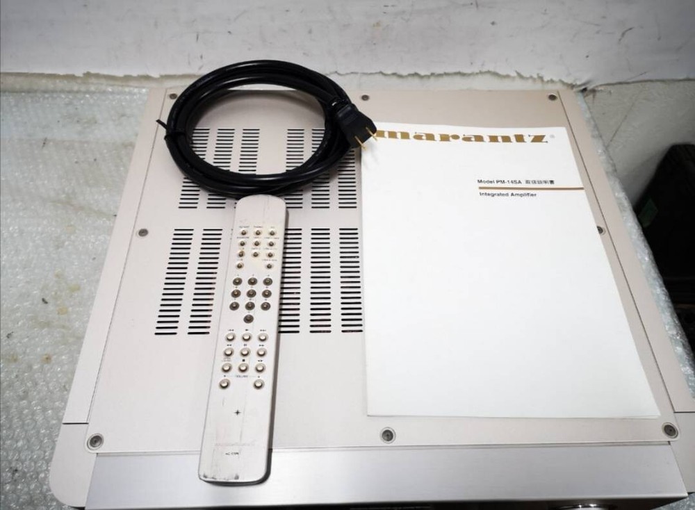 Marantz PM-14SA Version 2 Integrated Amplifier w/ Remote Tested Japan FedEx GS03