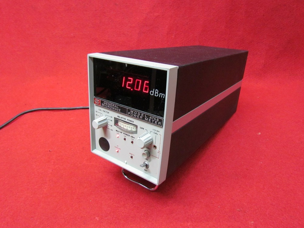 GENERAL MICROWAVE MODEL 475B POWER METER