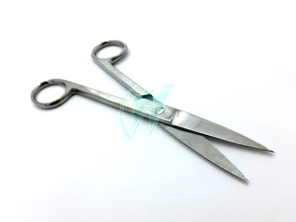 OPERATING DISSECTING SCISSORS 6.5" STRAIGHT SHARP SHARP TIP SURGICAL INSTRUMENT
