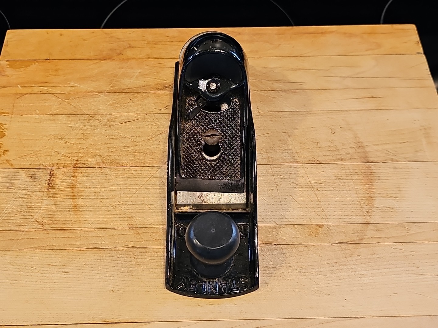 Vintage Stanley No. 220 Block Plane USA Made Used Free Shipping