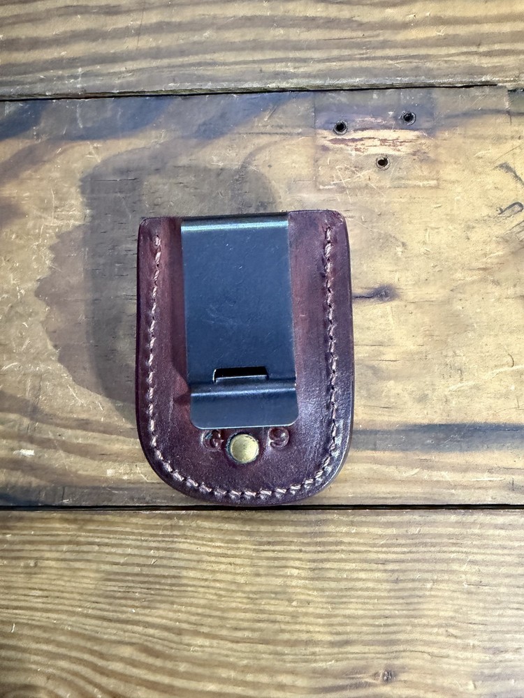 Leather Mag Carrier for Double Stack