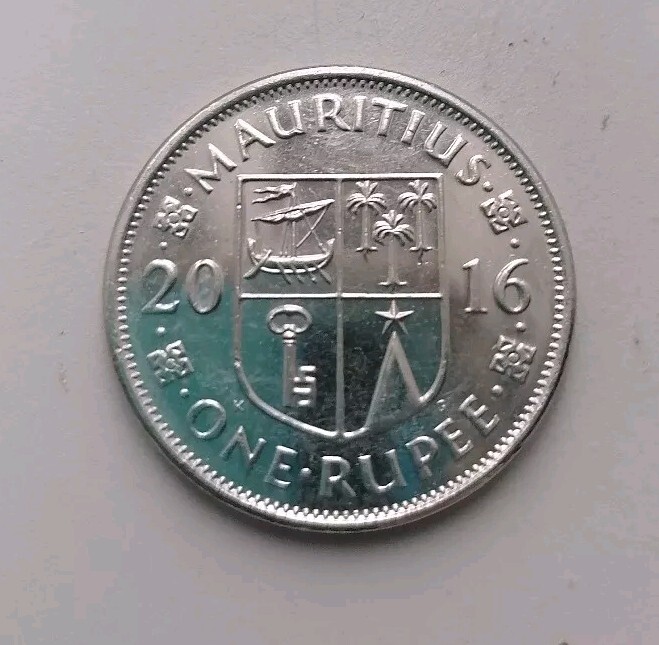 MAURITIUS 1 RUPEE 2016 Coin -  Excellent Condition