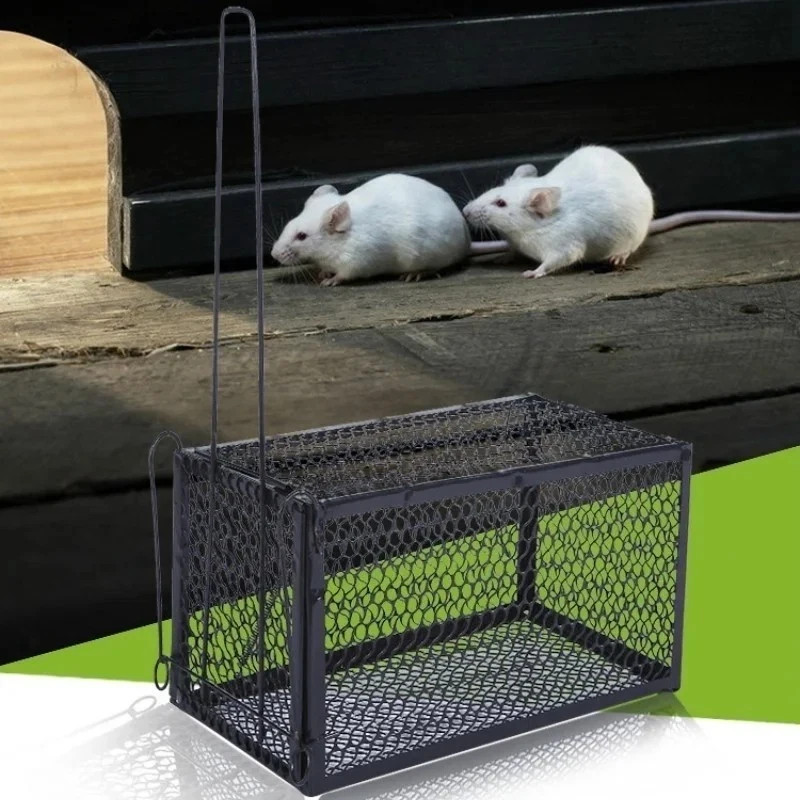 Rat Trap Humane Mouse Traps Work Small Rodent Animal-Mice Catch Release Reusable