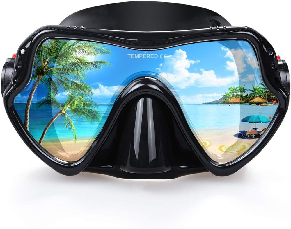 Professional Wide View Snorkel Mask