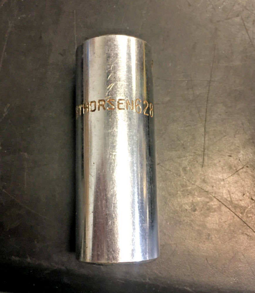 Thorsen Tools 7/8” Deep Socket 1/2” Drive 628 USA, VINTAGE
