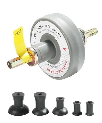 Valve Lapping Tool,Car Accessories Valve Lapping Kit with 5 Suction