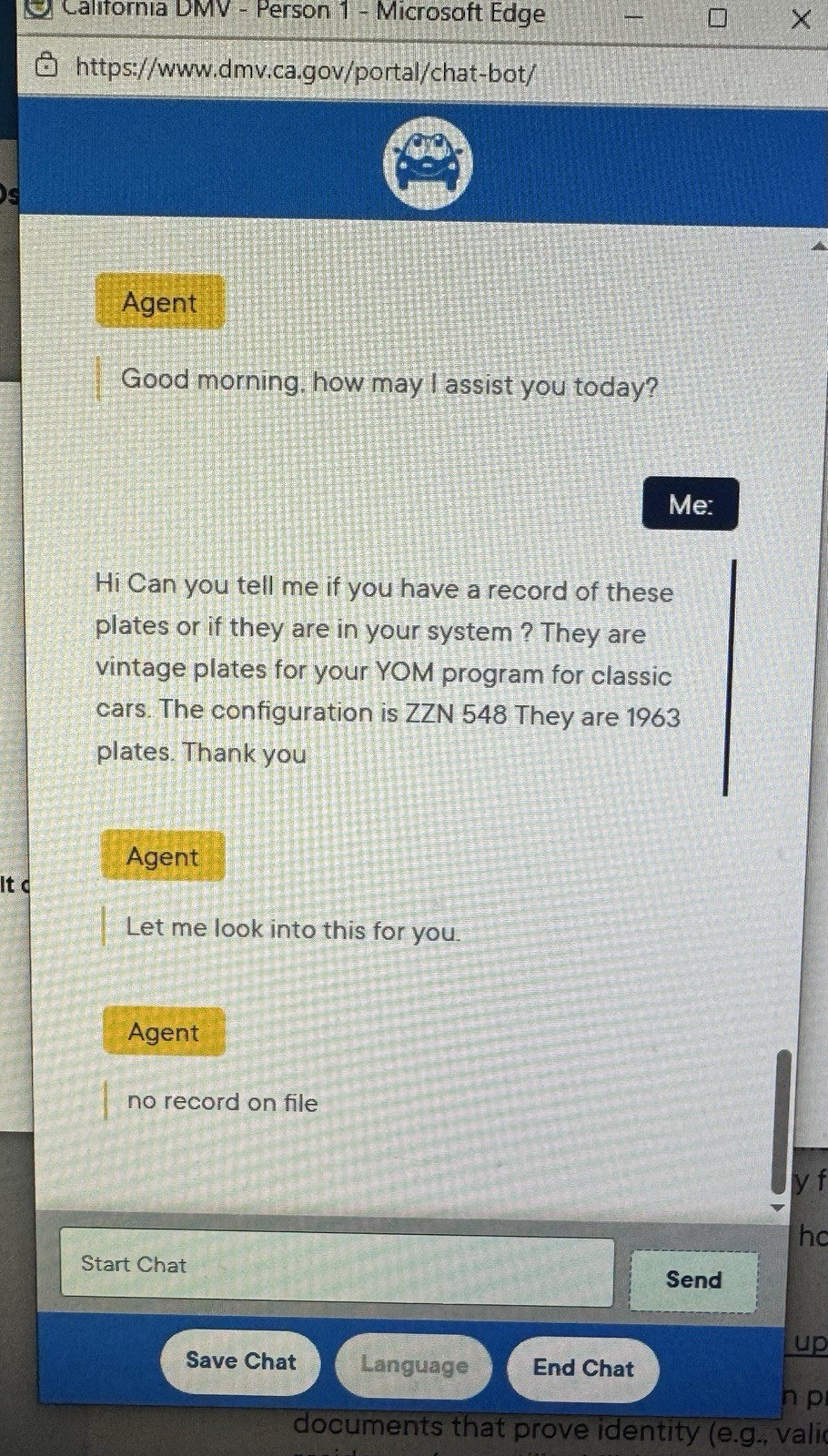 1963 California License Plates 1969 Camaro 1969 Mustang 1969 Validation DMV Ok !