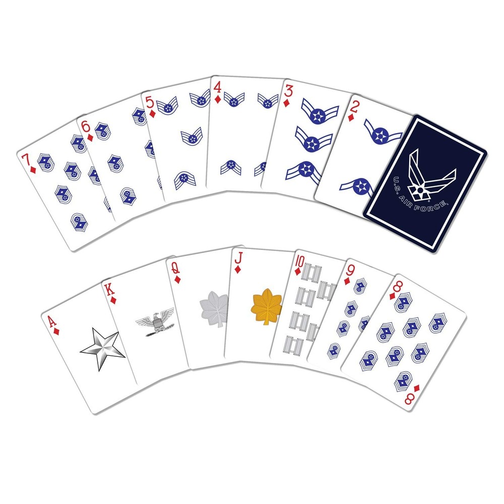 USAF Professional Quality Air Force Playing Cards