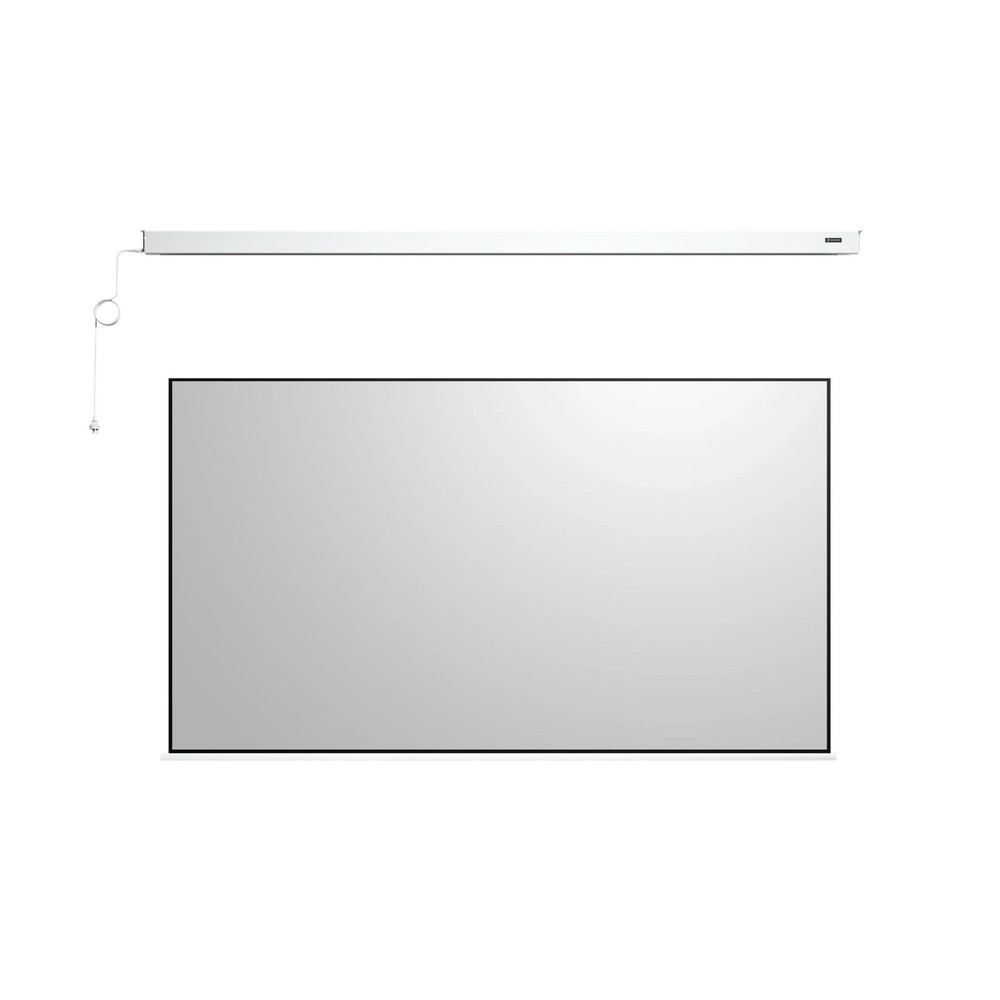 120" Motorized Matte White Screen, 4K/8K UHD