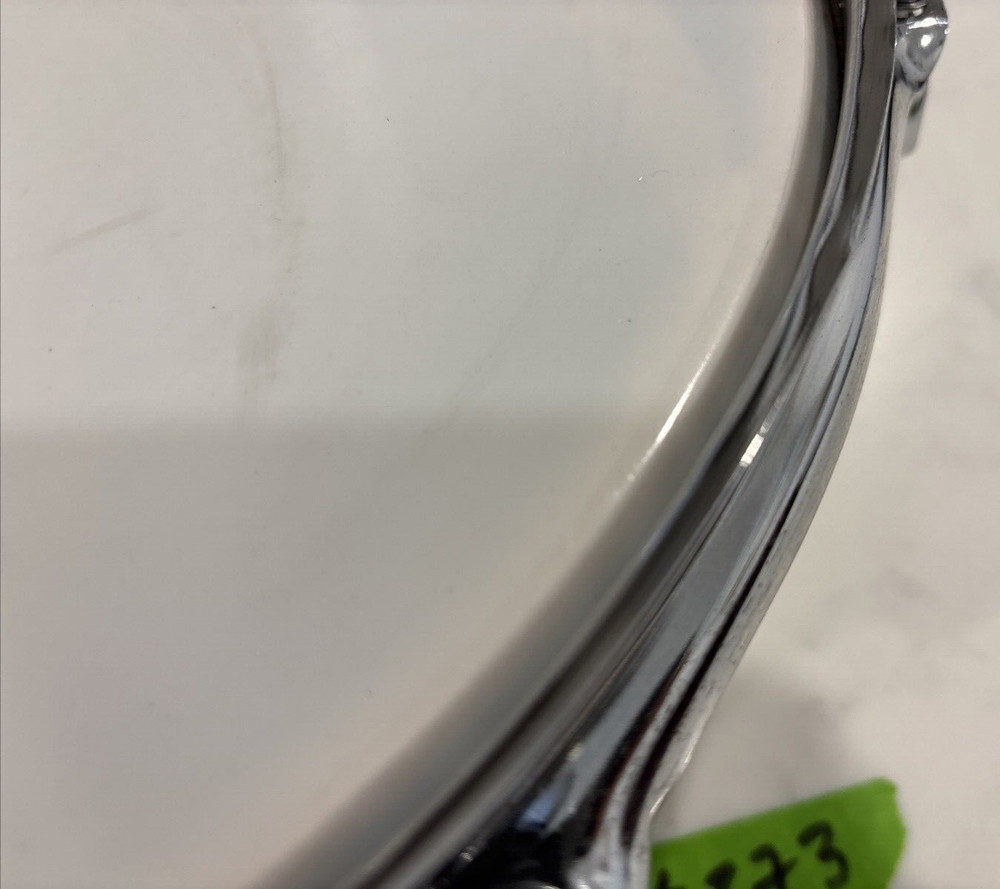 Custom Made 14”x 2", Birch shell, pancake tom (#273), using various drum parts