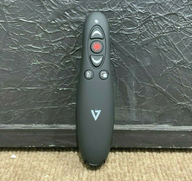 V7 Wireless Presenter Pro Pointer WP1000-24G-19NB Black ✅❤️️✅❤️️ NEW OPEN BOX