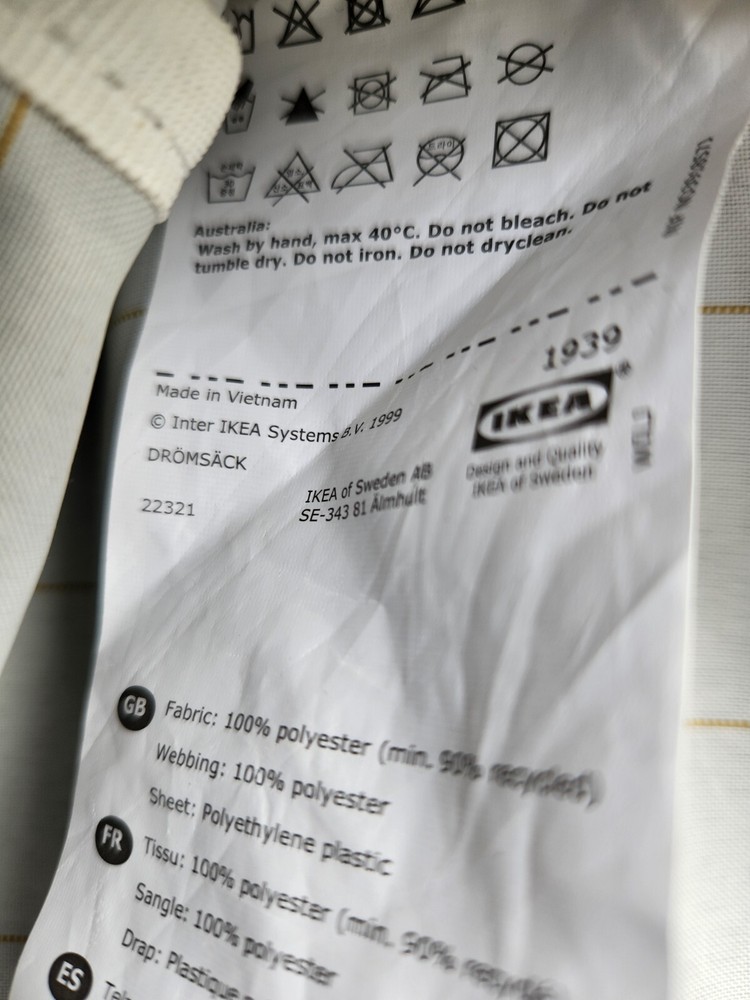 Ikea Backpack Bag 21 Liter