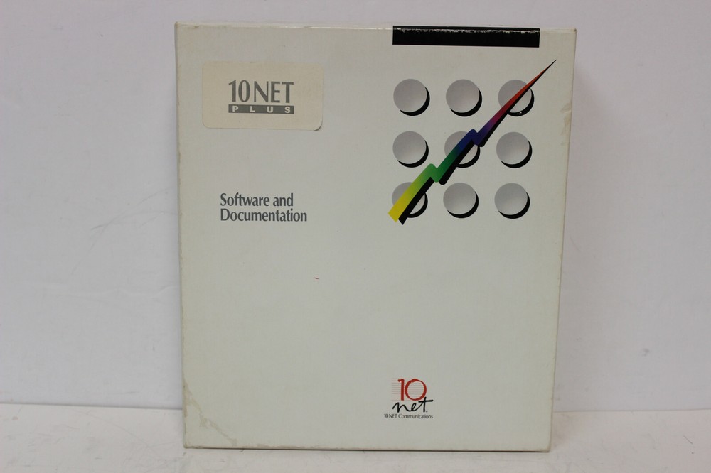 DCA 10 NET PLUS LOCAL AREA NETWORK SOFTWARE LAN V 4.0.61 REV D 5.25 DISKETTES
