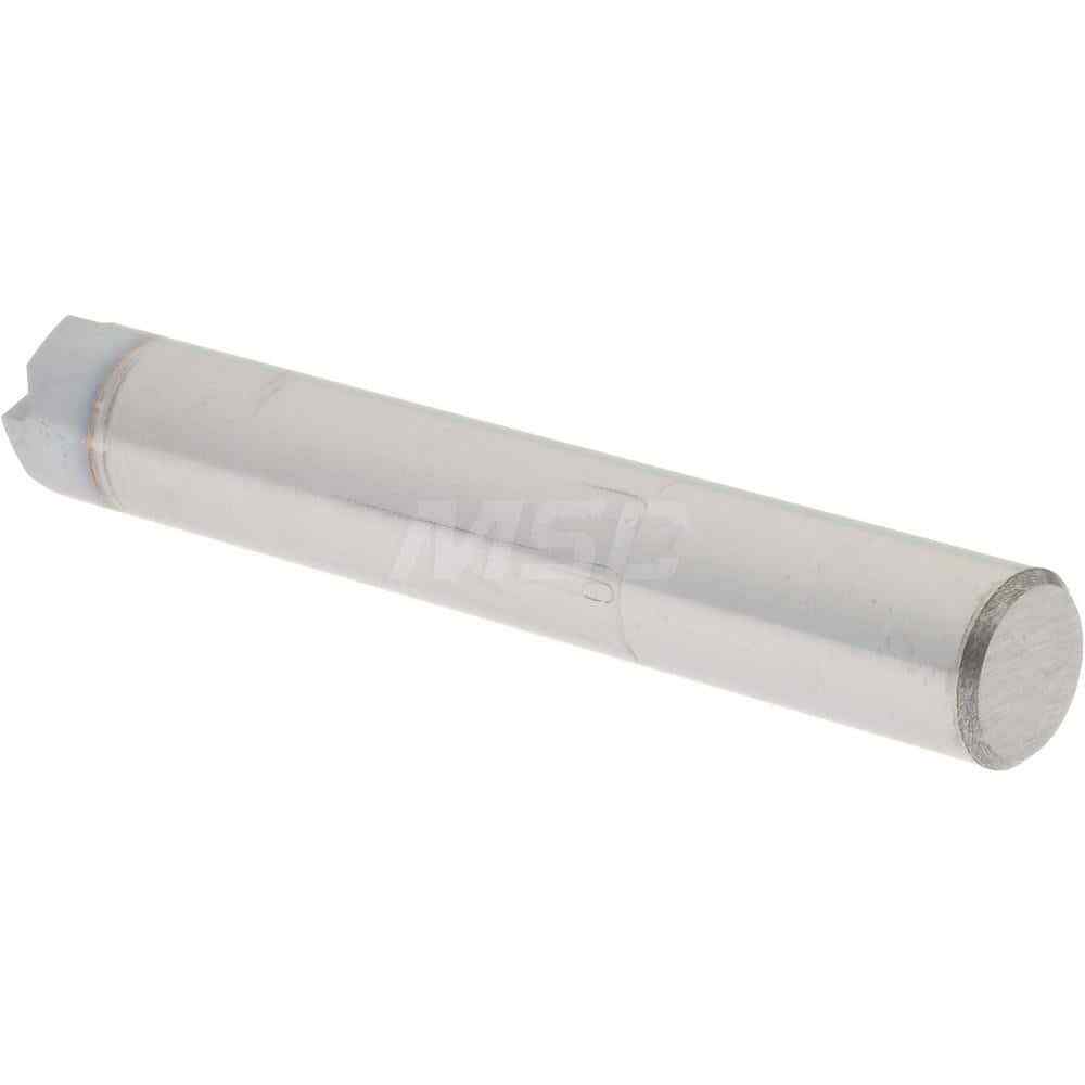Accupro 3/8" Cutter Head Diam, 3/8" Shank, 4 Flute Single End Solid Carbide C...