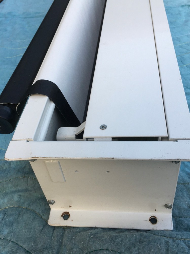 Da-Lite Wall or Ceiling Mount Projection Screen 6 foot, light scratches, $89.