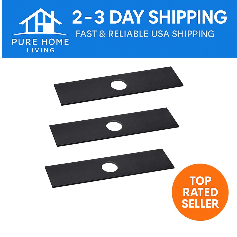 High-Quality Edger Blades - Rust-Resistant 8" x 2" | 3 Pack Replacement