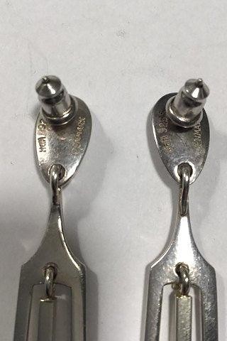 Hans Hansen Sterling Silver Earrings (Studs)