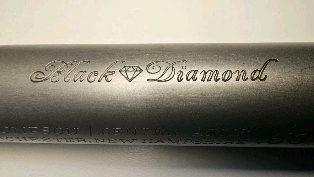 T/C Black Diamond Inline Muzzleloader 23" Barrel Without A Breech Plug (9)