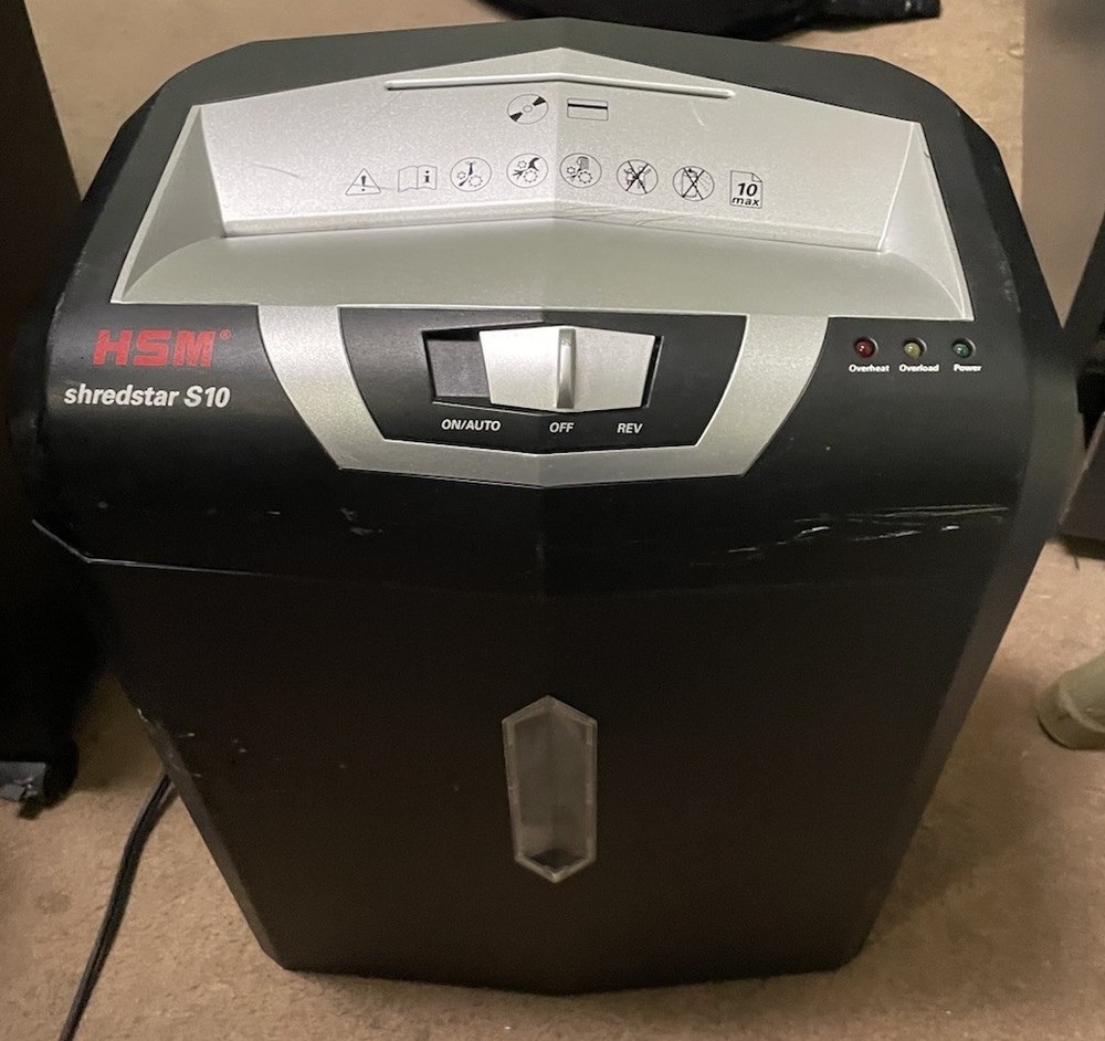 Hsm Shredstar S10