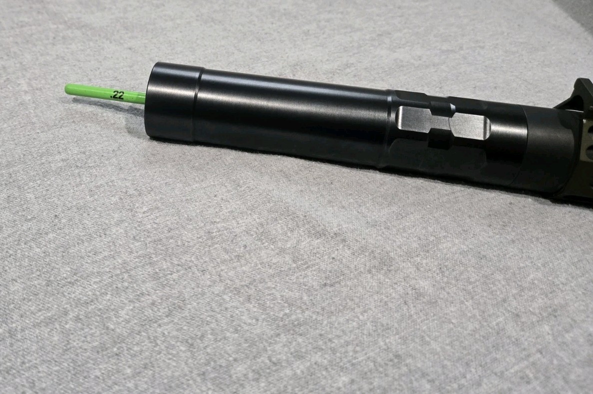 Suppressor Alignment Rod 16" .22/.223/5.56, POWDERCOAT, Storage and Lazer Etched