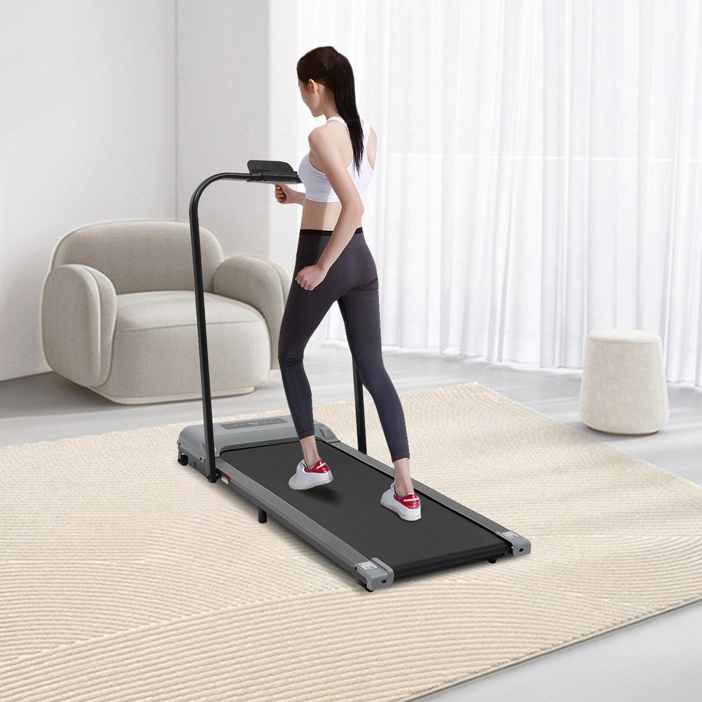 2 In 1 Foldable Treadmill For Home Electric Folding Running Jogging Machine