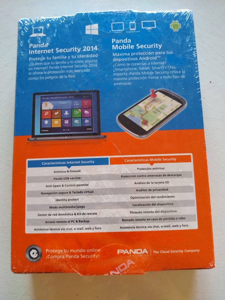 Panda Internet Security 2014 + Mobile - 1 Pc 1 Año Activation License Key Am