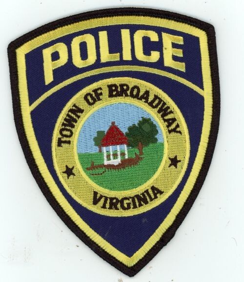 VIRGINIA VA BROADWAY POLICE NICE SHOULDER PATCH SHERIFF