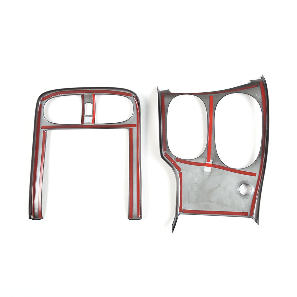 Gloss Black Interior Dash Panel Trim cover Set Fits Corvette C6 2005-2013