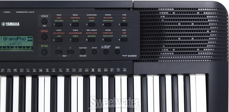 Yamaha PSRE283 61-key Entry-level Portable Keyboard