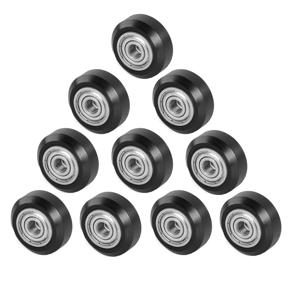 Official Printer Wheels, 10 PCS 3D Printer POM Pulley Wheels 625Zz Linear Beari