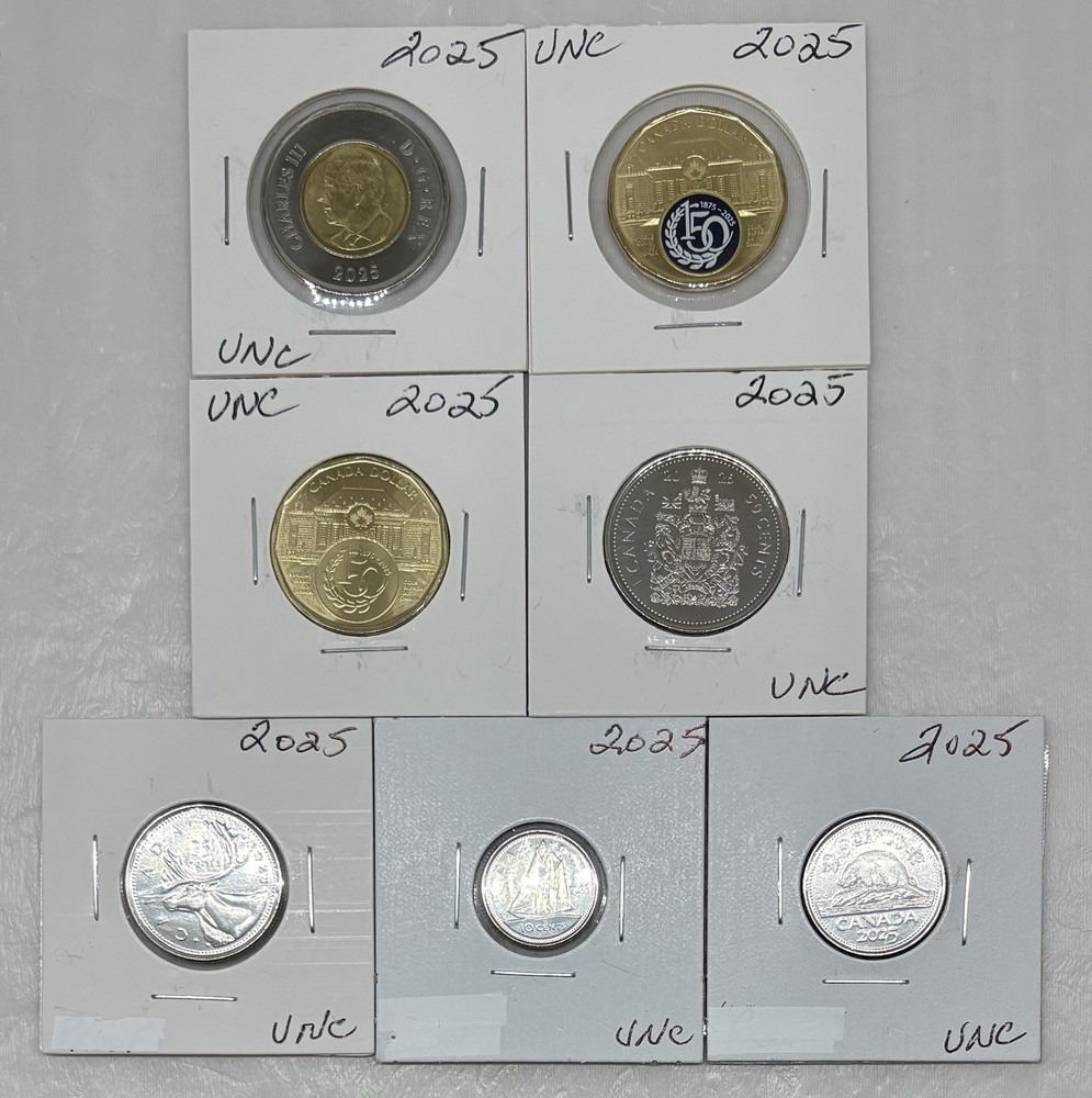 2025 Canadian Coin Set Uncirculated