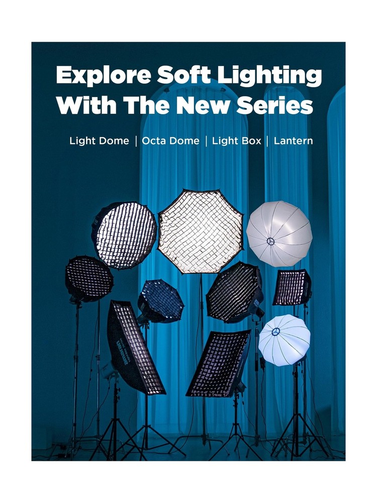 Amaran Lantern 90, 3ft(90cm) Omnidirectional Bowens Mount Soft Light Modifier...