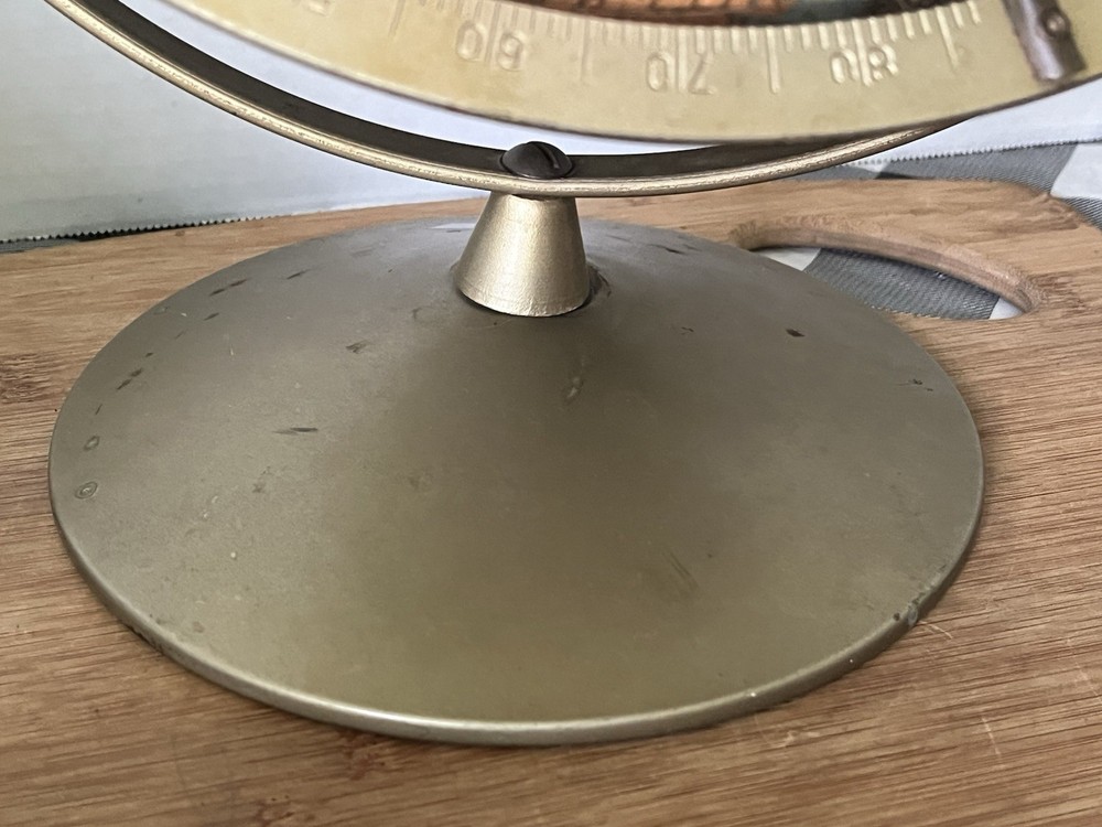 Vintage 1950's Replogle Reference 10 Inch World Globe