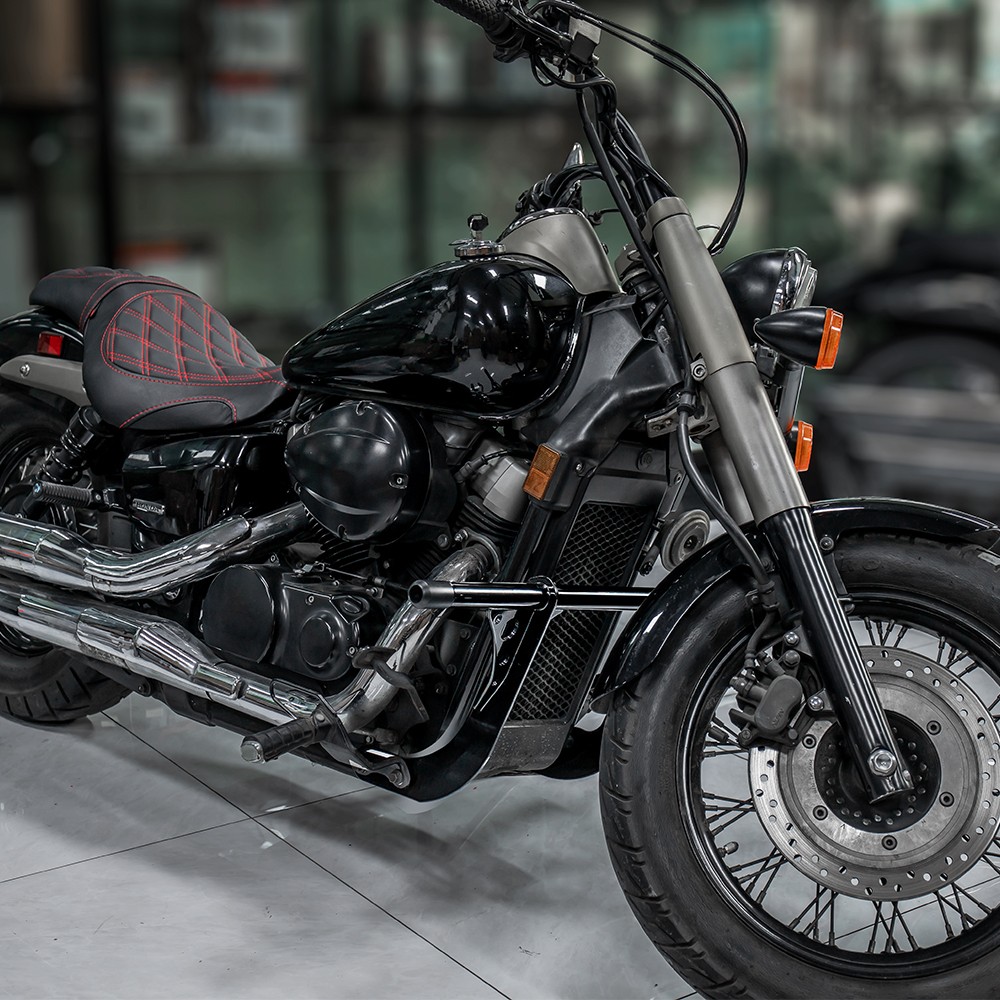 Highway Engine Guard Crash Bar Peg For Honda Shadow Phantom VT750C2B 2011-2023