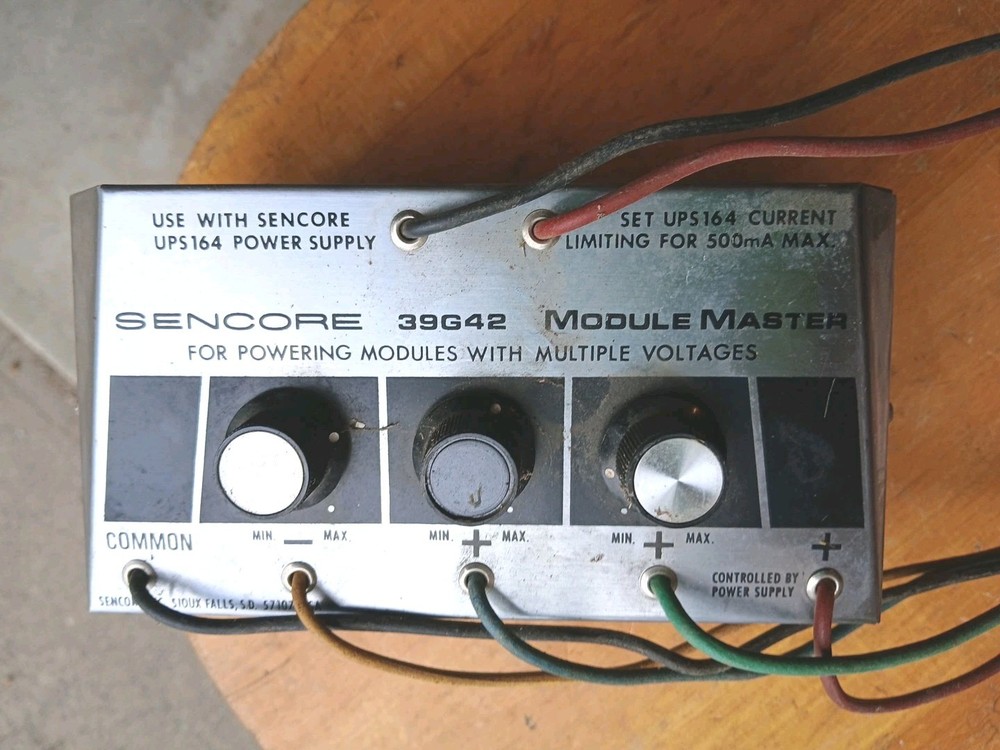 Sencore 39G42  Module Master Bench Top Component Tester, Tube Resistor Capacitor