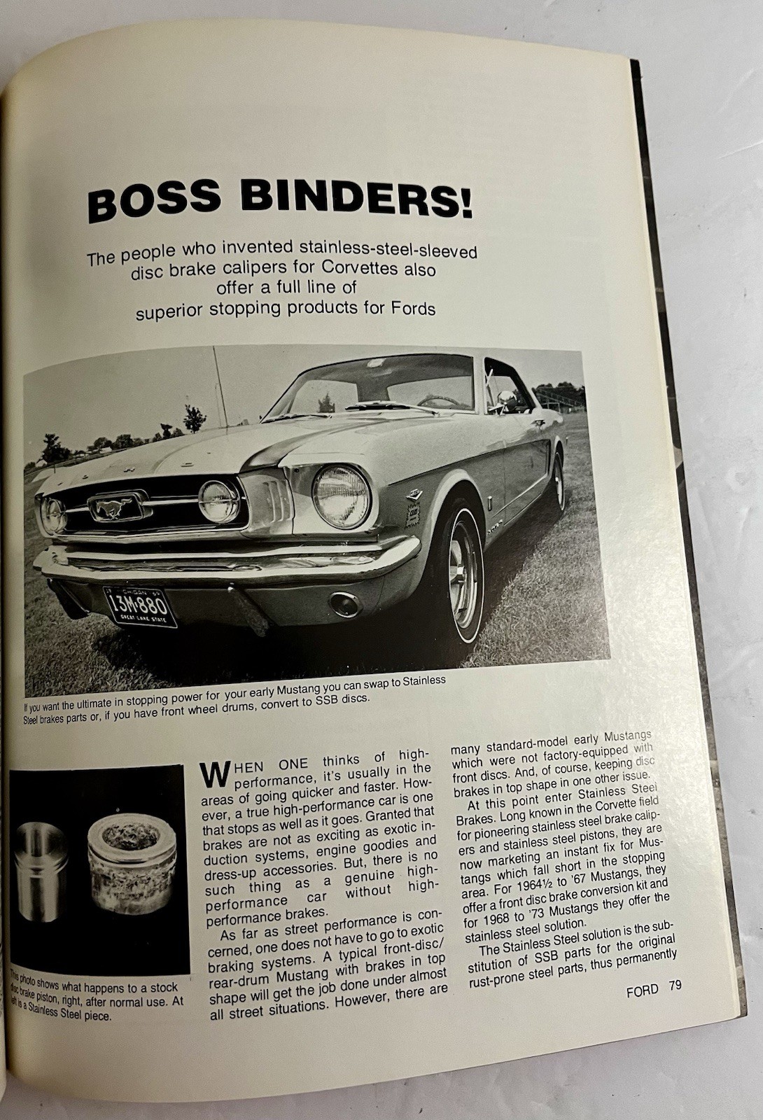 VTG Quicksilver How To Series Ford Street Performance Handbook Martyn Schorr SC