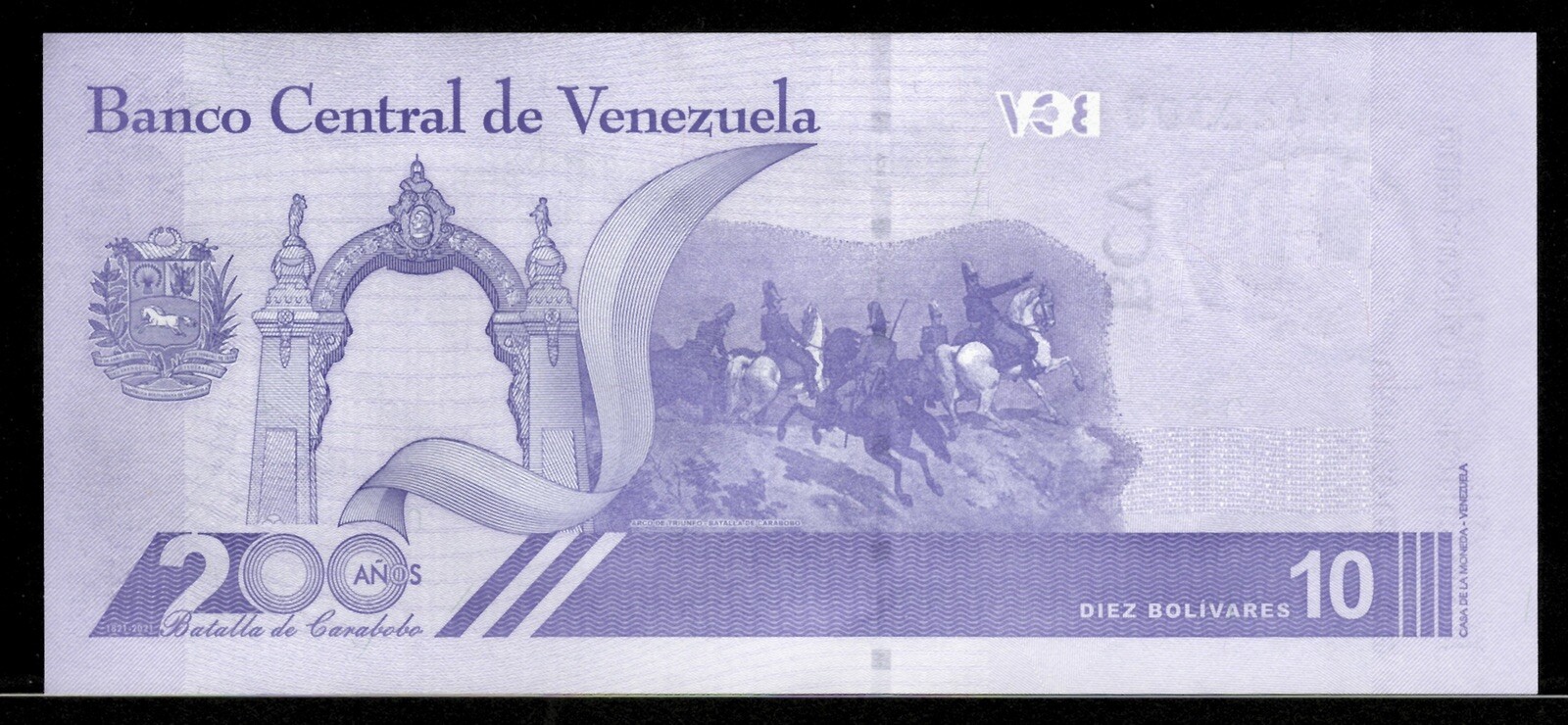 VENEZUELA 10 DIGITALES 2021 qty 5 UNC 10 million bolivar soberano New USA
