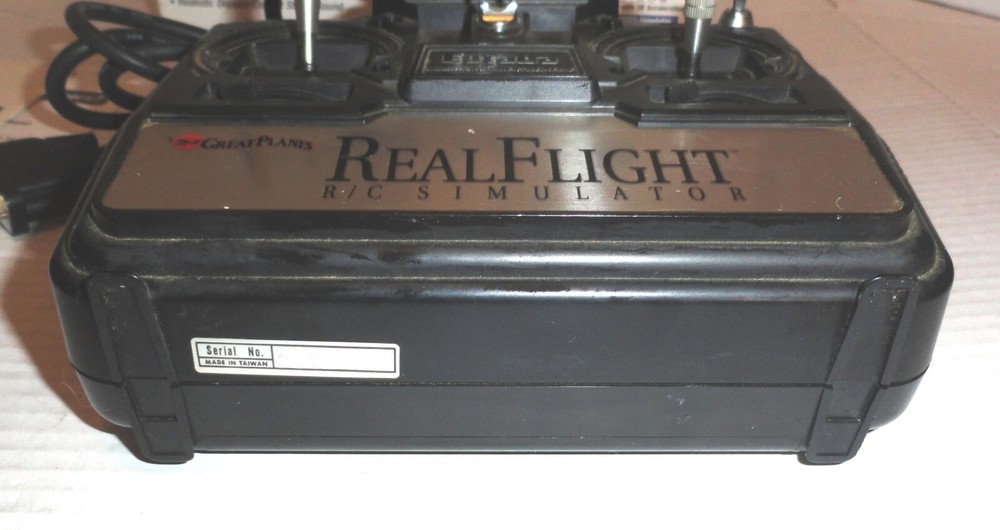Vintage Great Planes Real Flight R/C Simulator with Futaba Controller UNTESTED