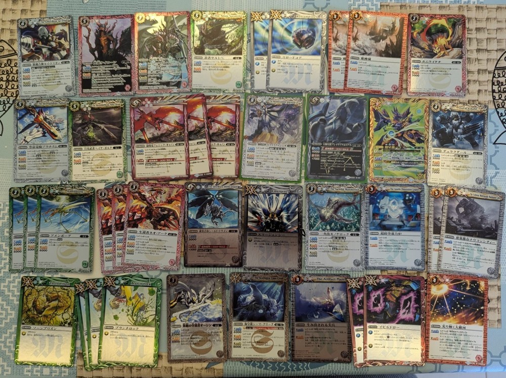 JP Battle Spirits Cards - Mixed Deck (As Pictured)