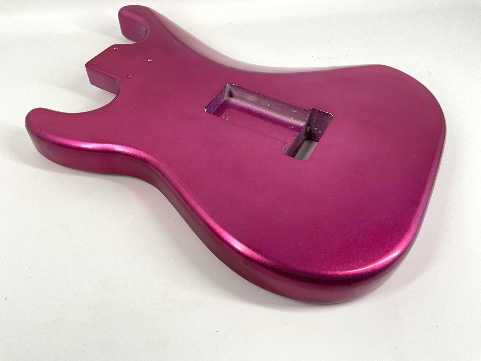 MJT Official Custom Vintage Aged Nitro Guitar Body by Mark Jenny VTS Raspberry